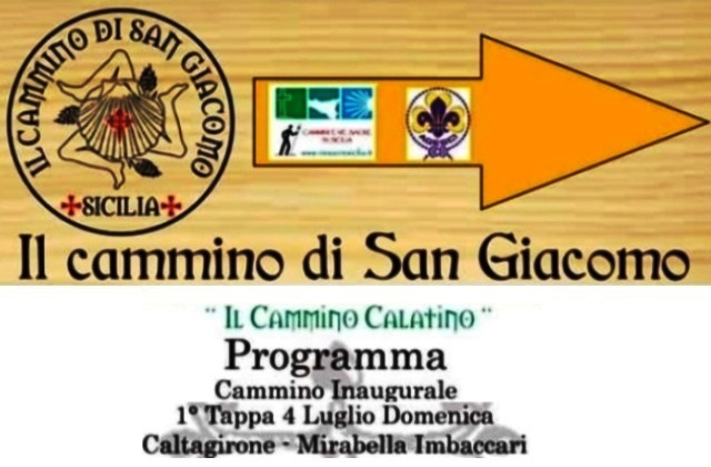 Da Caltagirone "Il Cammino di San Giacomo in Sicilia", lungo 111 Km, 8 centri e 3 province